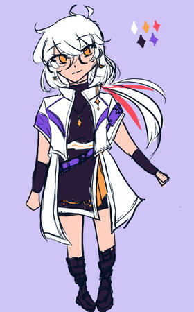 Alternate outfit for Wuthering Waves Ver